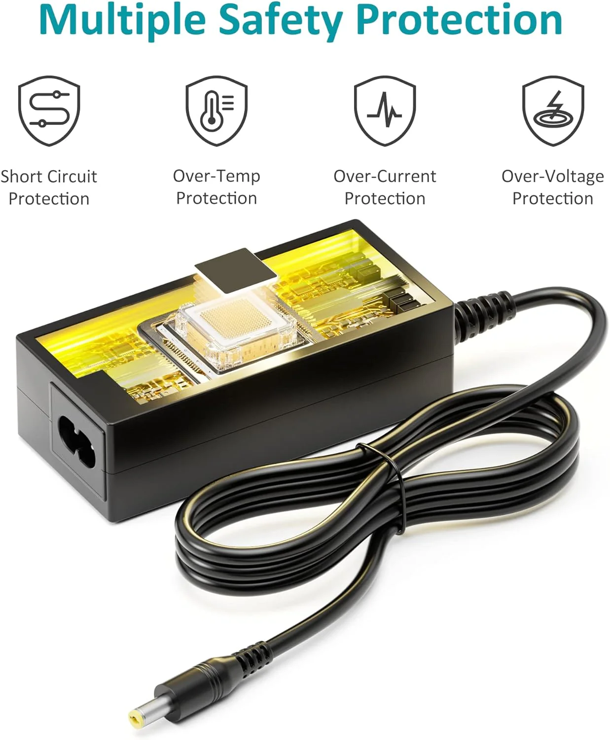 12V 5Amp Power Supply Adapter - Image 3