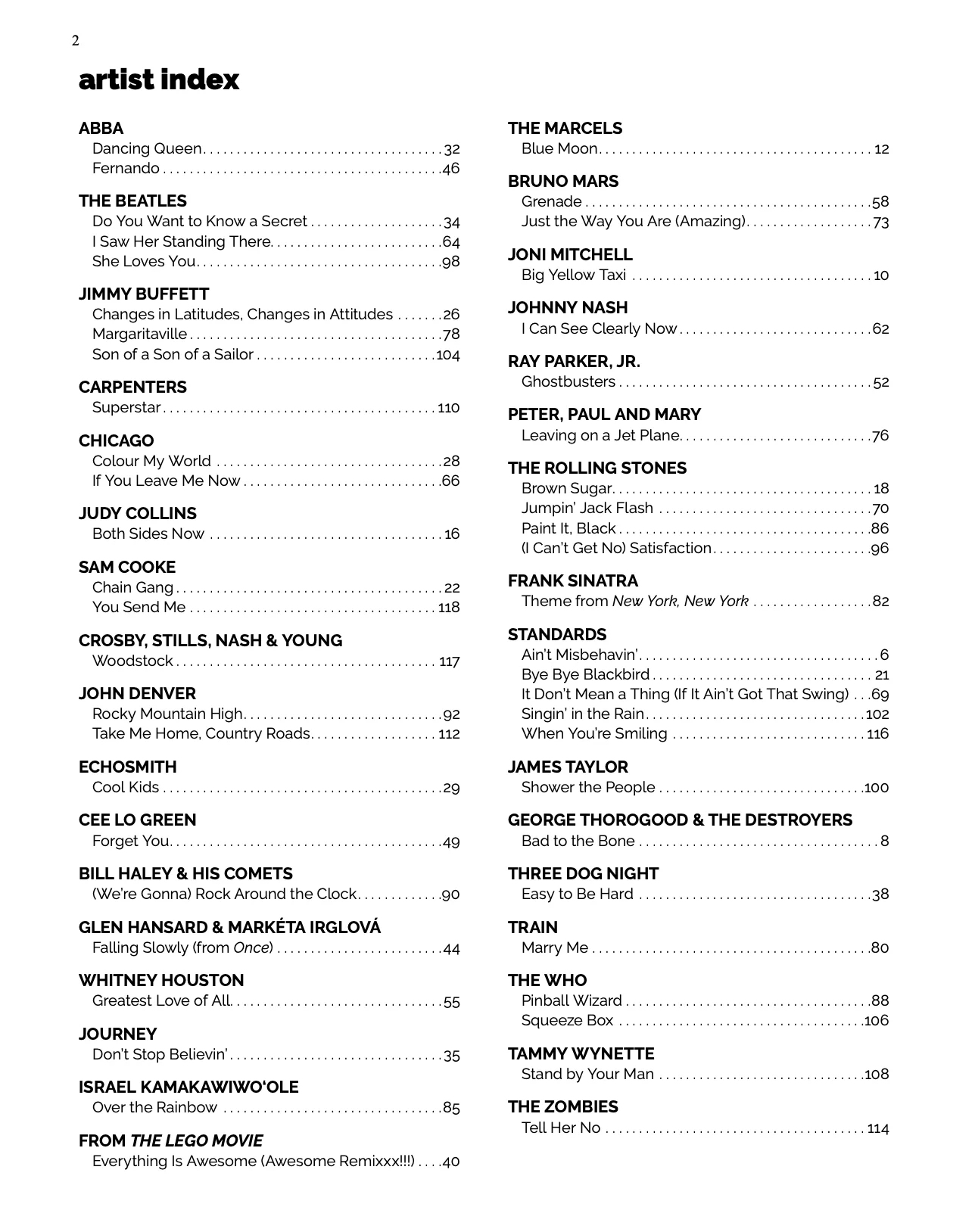 Alfred's Easy Ukulele Songs: Rock and Pop (50 Hits from Across the Decades) - Image 3