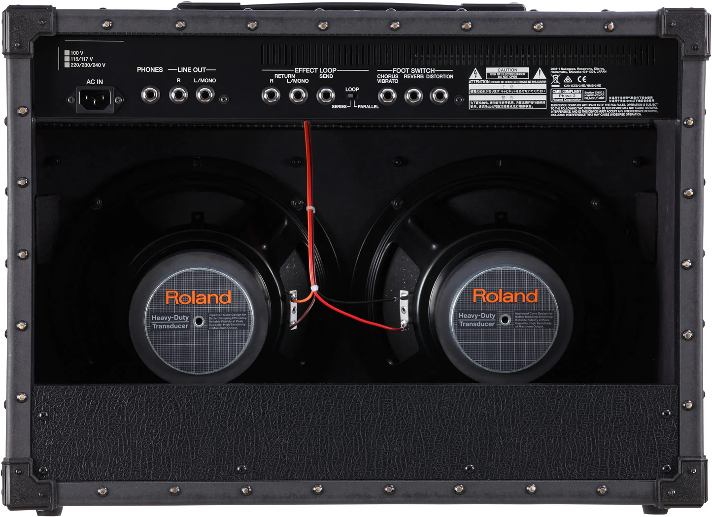 Roland JC-40 Jazz Chorus Guitar Amplifier - Image 7