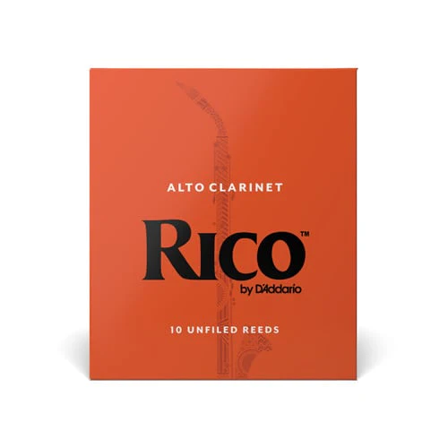 Rico Alto Clarinet Reeds - Box of 10