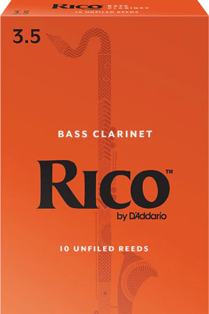 Rico Bass Clarinet Reeds (10) - Image 3