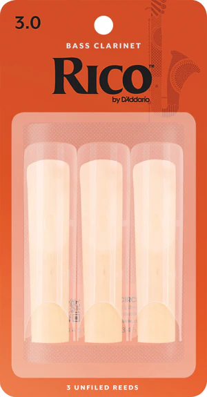 Rico Bass Clarinet Reeds (3) - Image 7