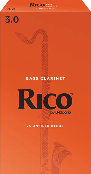 Rico Bass Clarinet Reeds (25) - Image 7