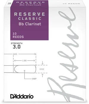 Classic Reserve Bb Clarinet Reeds - Image 8