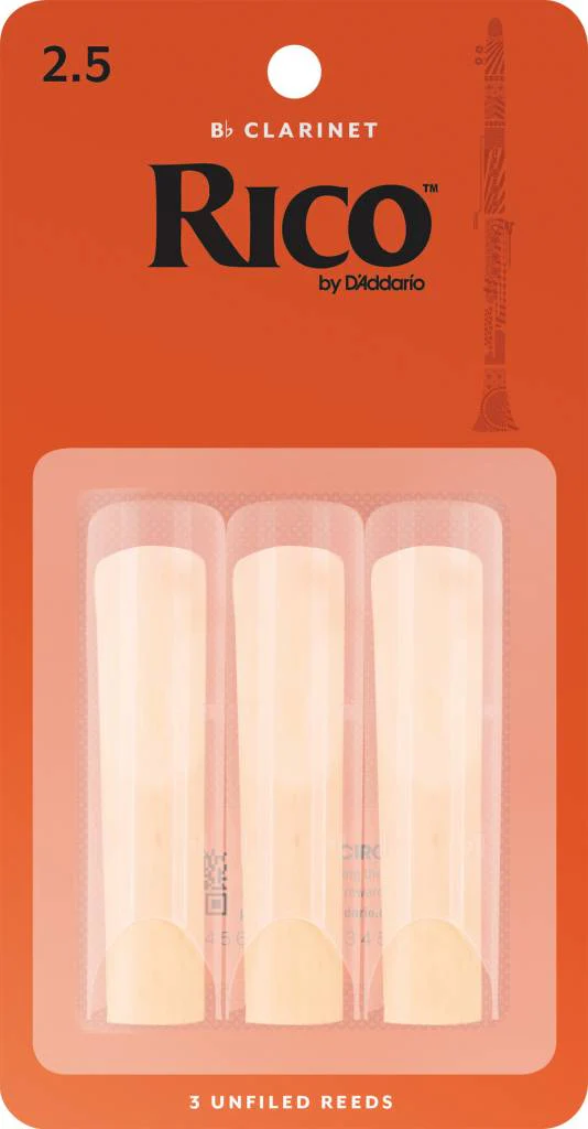 Rico Bb Clarinet Reeds (3) - Image 2