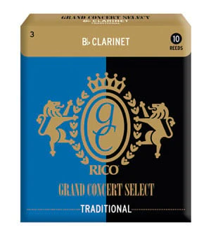 Rico Grand Concert Bb Clarinet Reeds - Box of 10 - Image 2