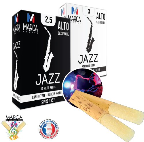 Marca Jazz Unfiled Tenor Saxophone Reeds - Image 2
