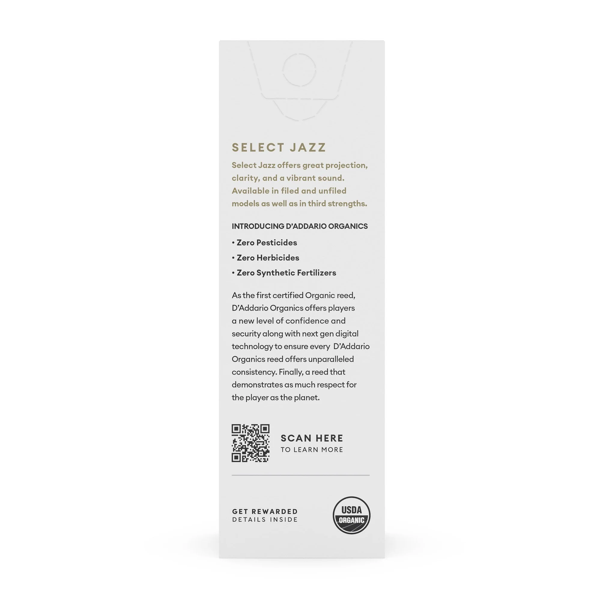 Select Jazz Filed Baritone Saxophone Reeds - Image 5