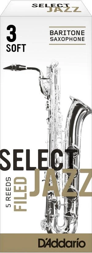 Select Jazz Filed Baritone Saxophone Reeds - Image 9
