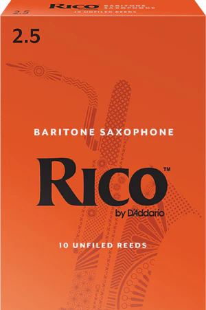 Rico Baritone Saxophone Reeds - Box of 10 - Image 8