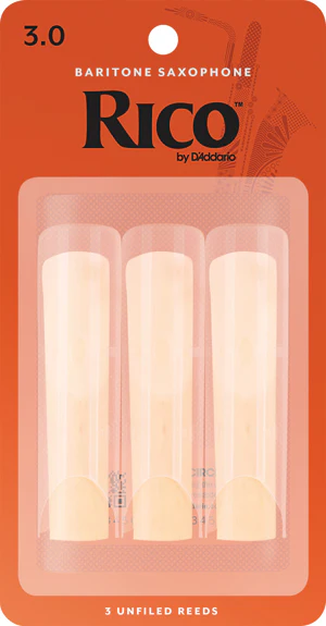 Rico Baritone Saxophone Reeds (3) - Image 3