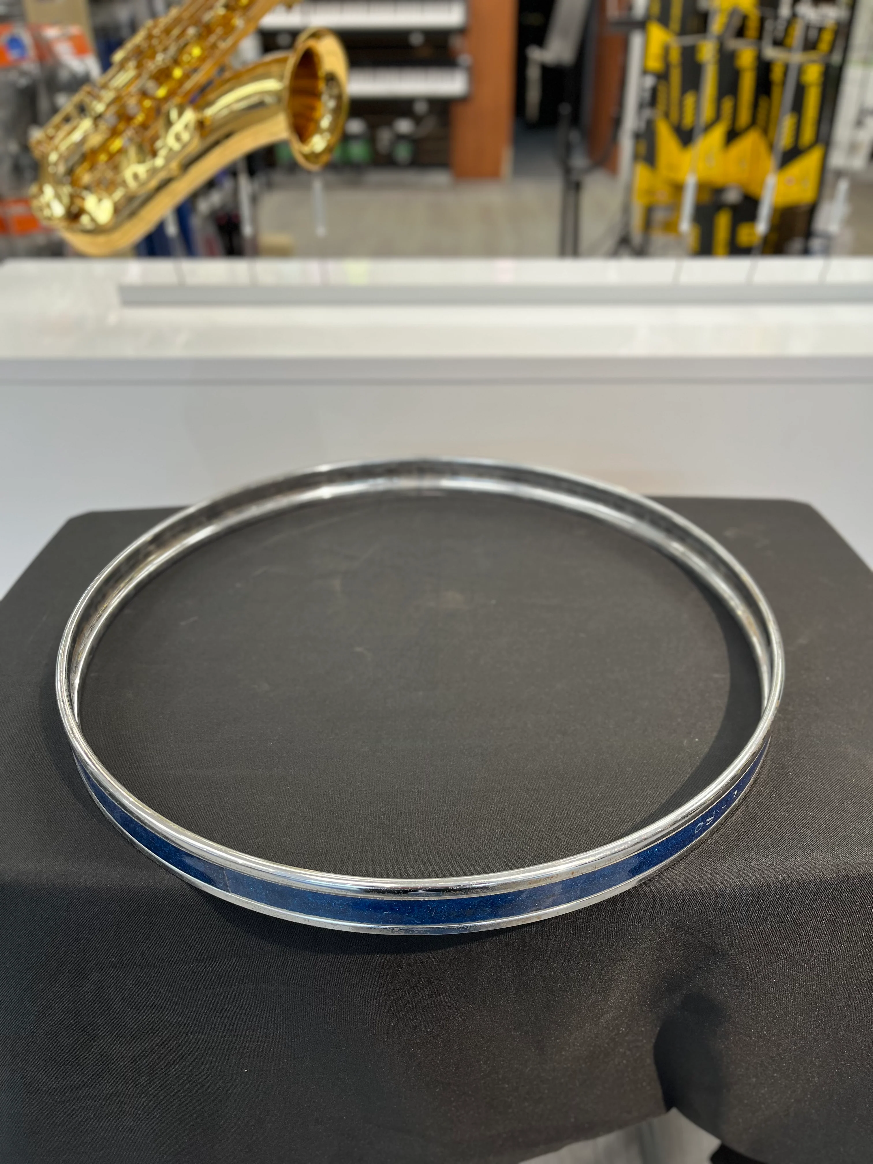 Pre-Owned 20'' Blue Bass Drum Hoop