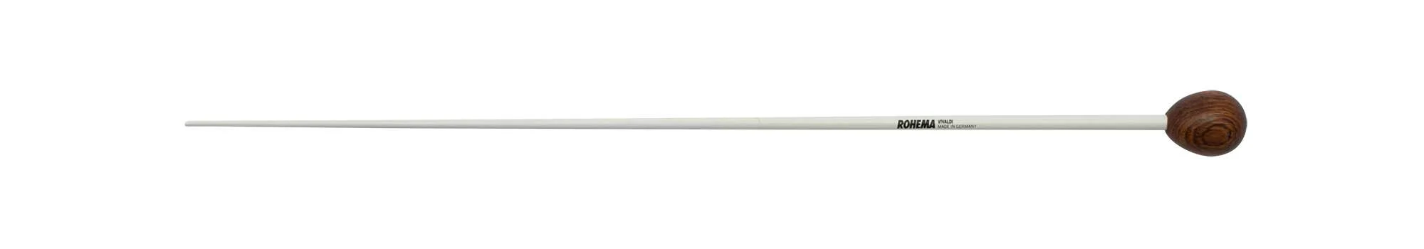 Rohema Vivaldi White Fiberglass, Jatoba Handle, 345mm Baton