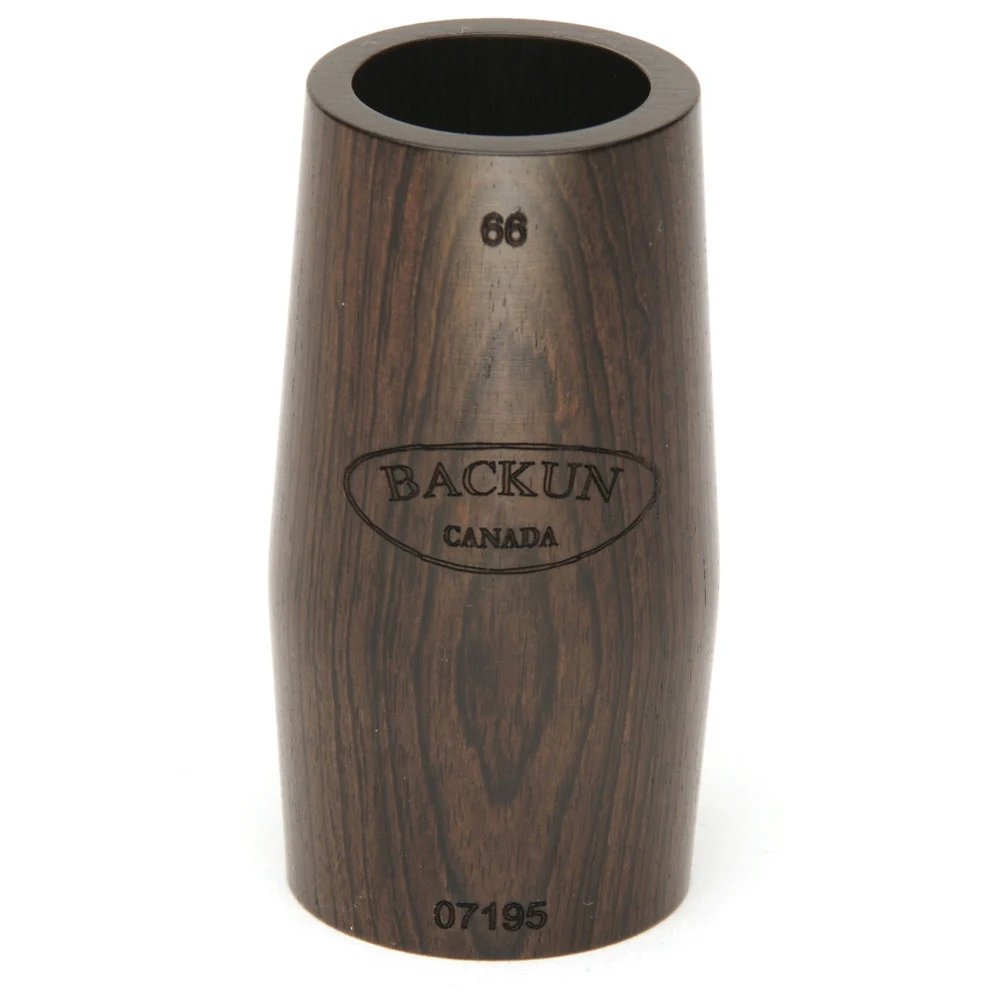 Backun 65mm Grenadilla Ringless Clarinet Barrel