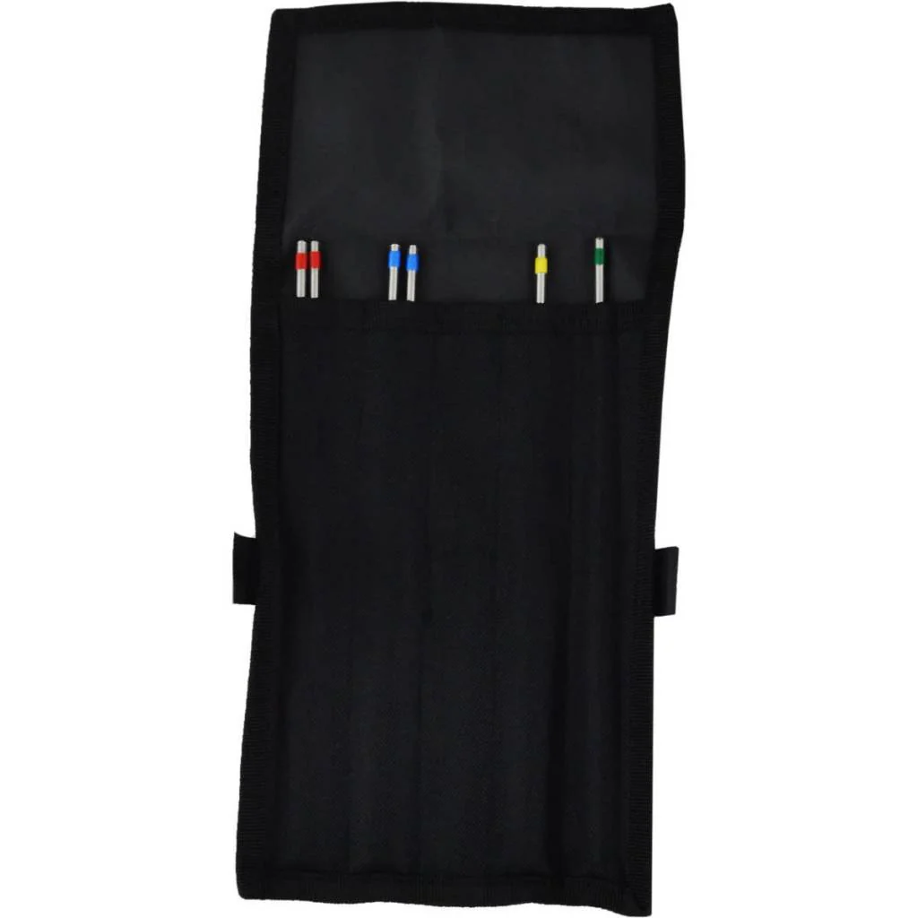 Grover Deluxe Tubular Triangle Beater Set with Case