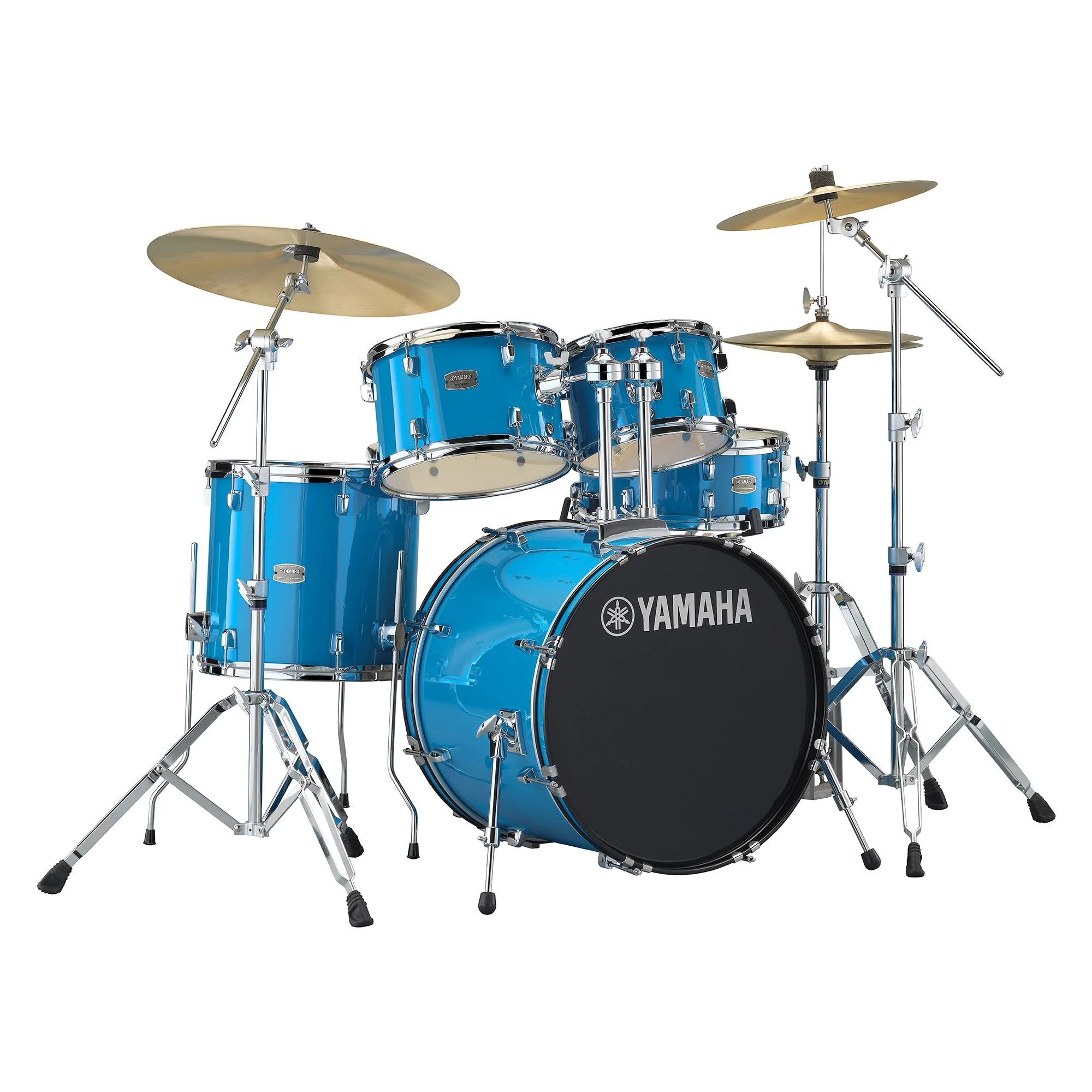 Yamaha Rydeen Drum Kit (10", 12", 14", Snare Drum, 20") with Hardware, Cymbals and Drum Stool - Image 13