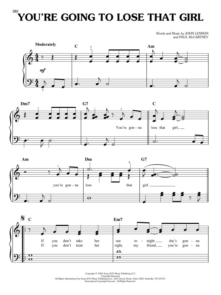 The Beatles Best - 2nd Edition (Piano) - Image 5