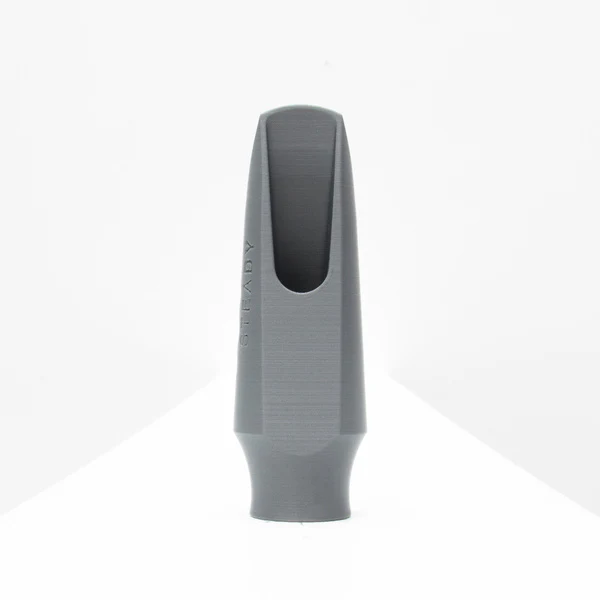 Syos "Original" Steady Alto Saxophone Mouthpiece Lava Orange #6 - Image 4