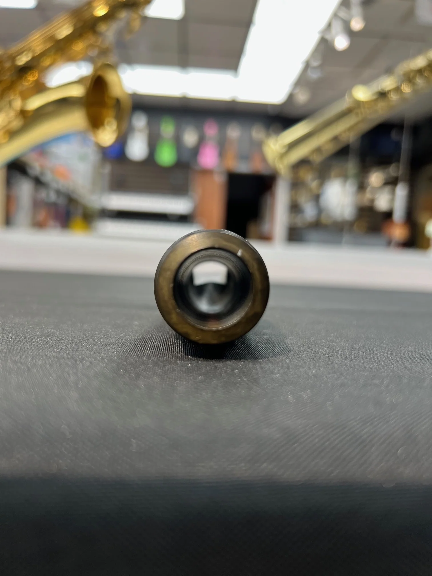 Second Hand Rico 5 Baritone Saxophone Mouthpiece - Image 5