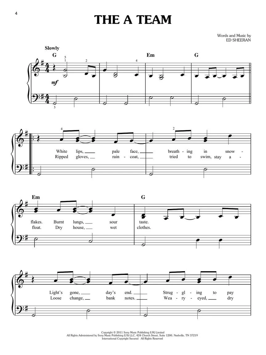 Best of Ed Sheeran (Easy Piano) - Image 3