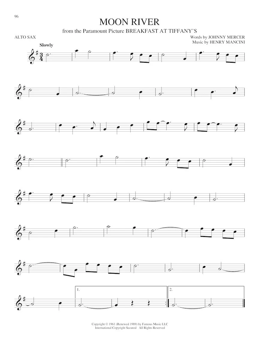 Big Book of Alto Sax Songs - Image 2