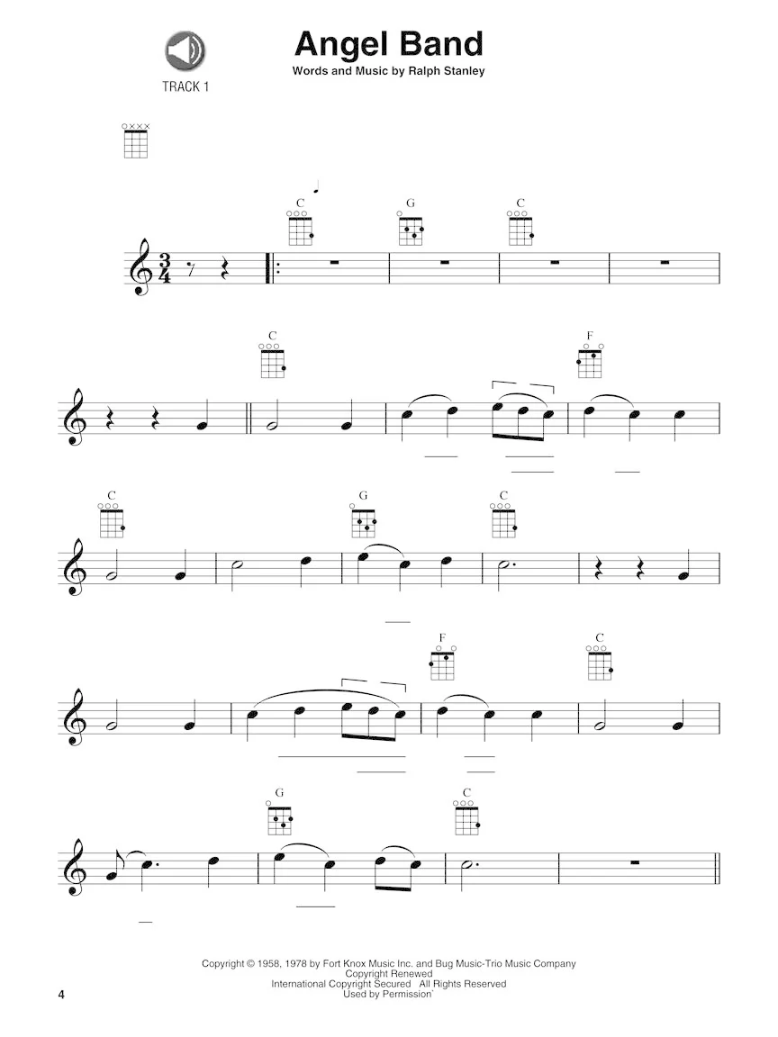 Bluegrass Favorites, Ukulele Play-Along Vol. 12 - Image 3