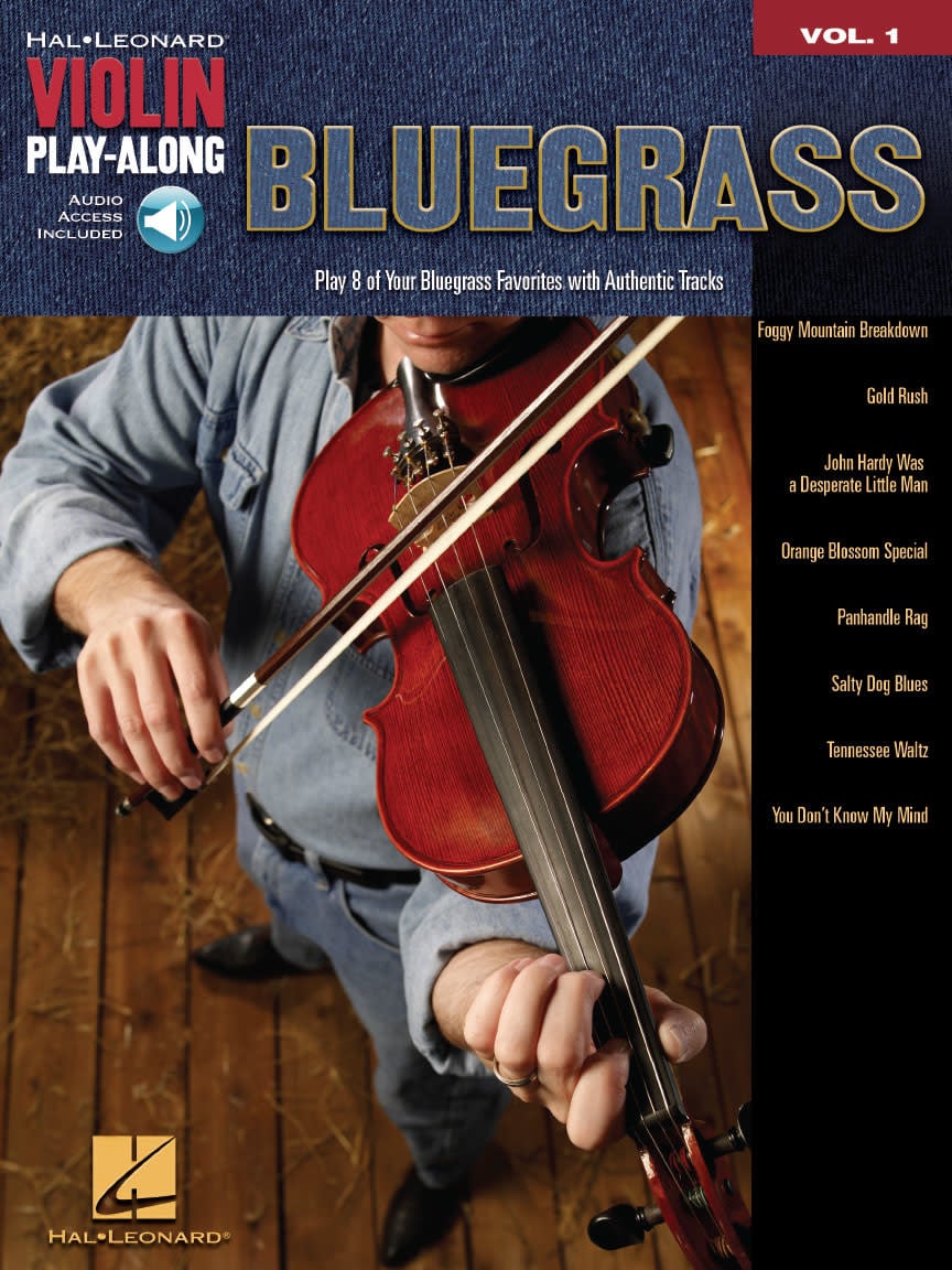 Bluegrass, Violin Play-Along Vol. 1