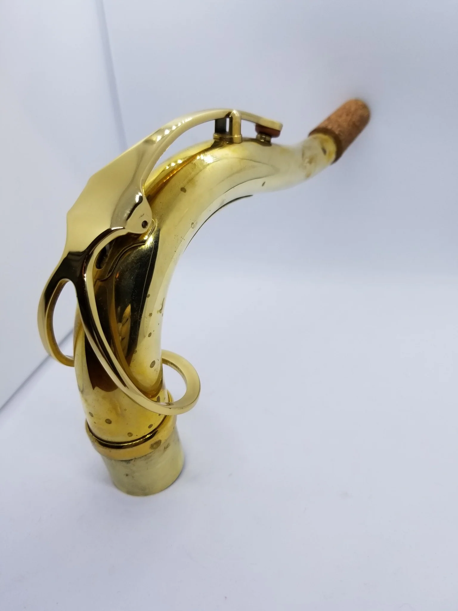 Bocal de Saxophone Ténor Unlacquered - Image 2