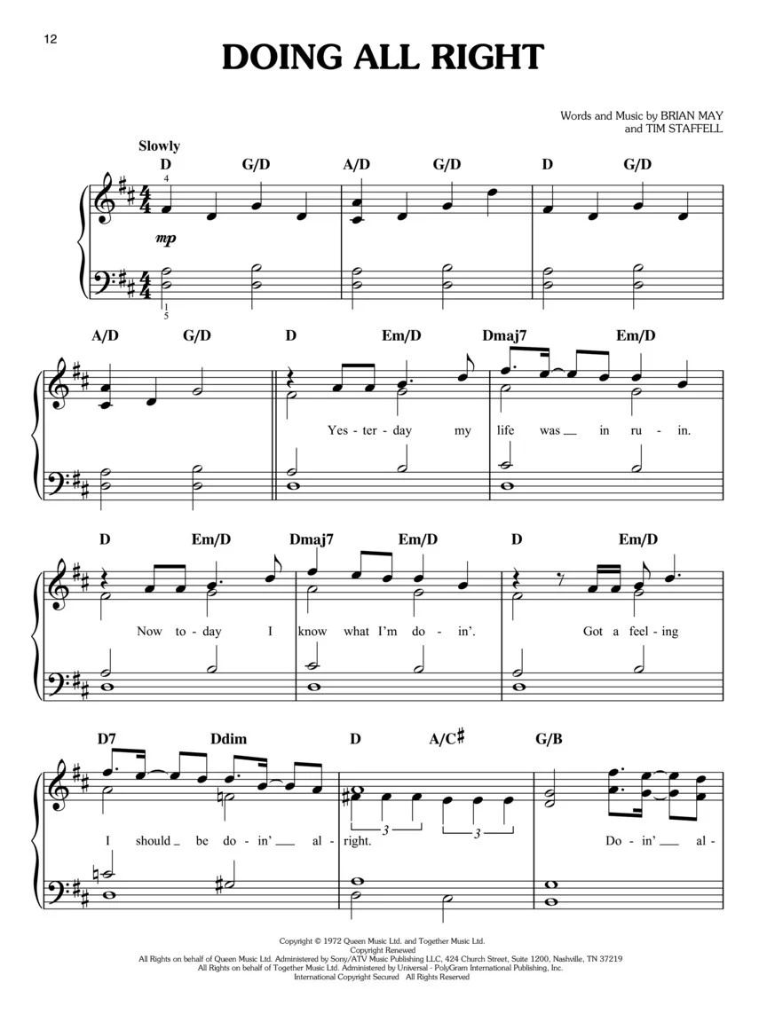 Bohemian Rhapsody (Music from the Motion Picture Soundtrack) - Piano - Image 4