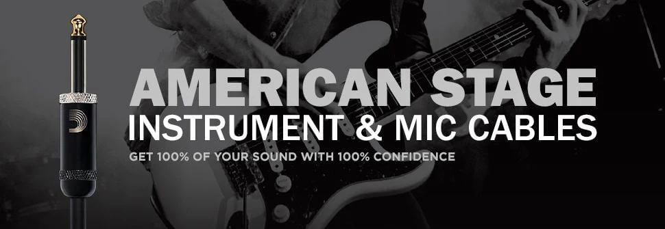 D'addario American Stage 1/4'' Instrument Cable - Image 3
