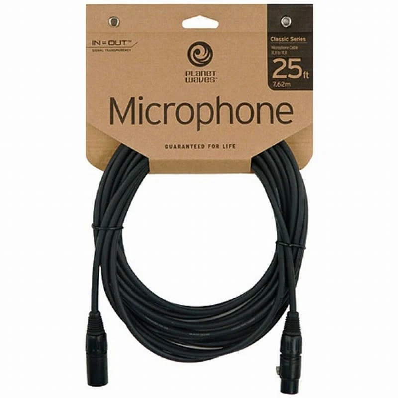 D'addario PW-CMIC-25 Classic Series Microphone Cables - Image 2