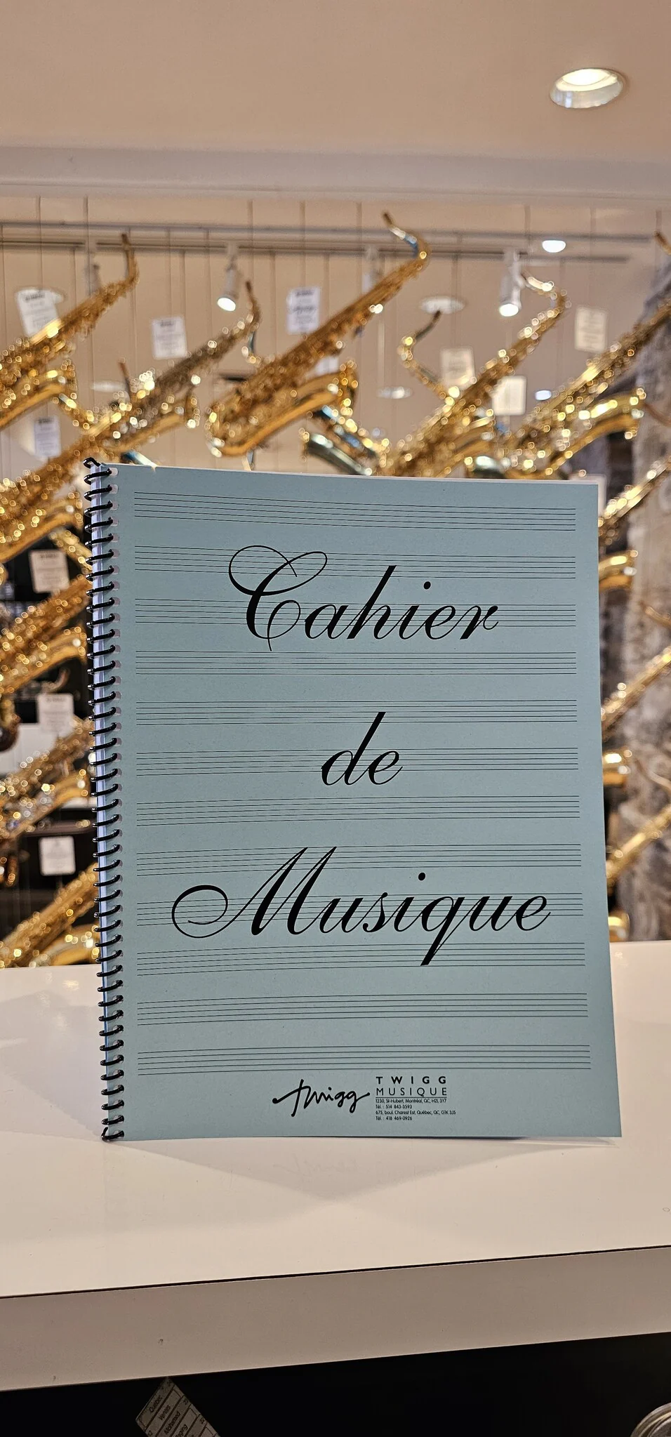 Twigg Music Notebook