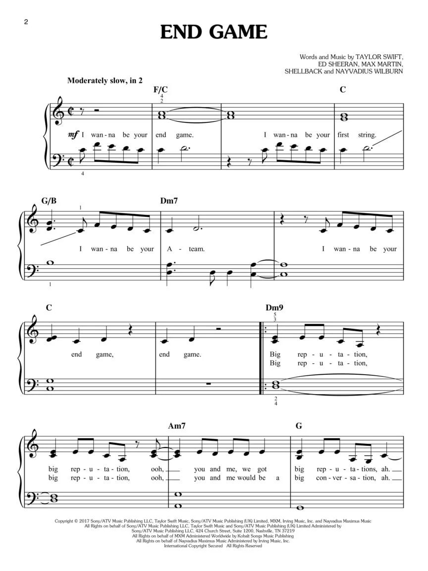 Chart Hits of 2017-2018 (Easy Piano) - Image 4