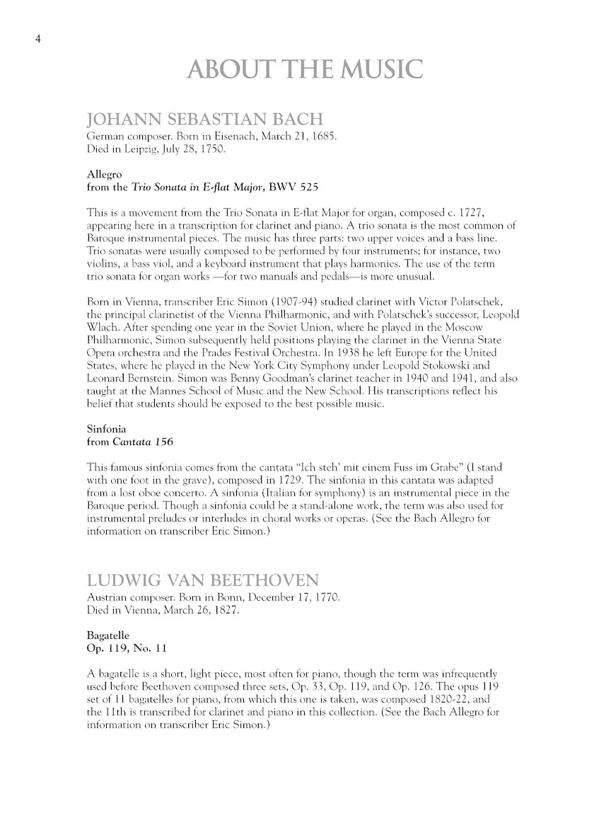 The Clarinet Collection (Intermediate Level) - Image 3
