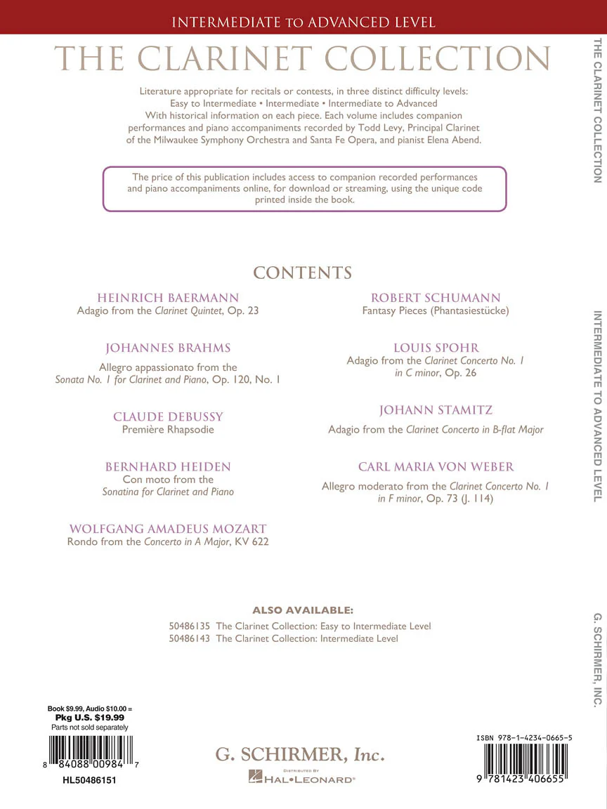 The Clarinet Collection (Intermediate to Advanced Level) - Image 5