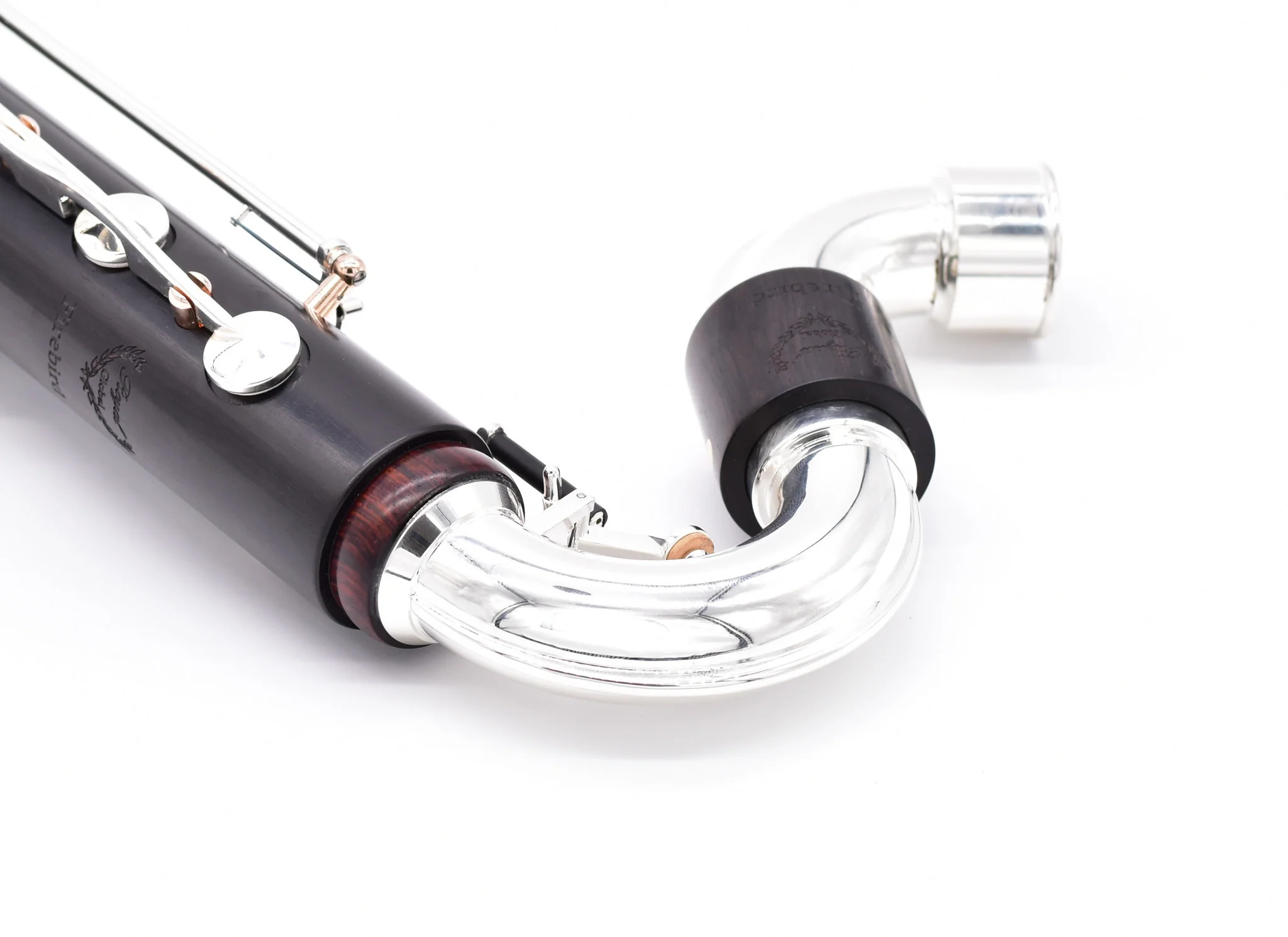 Royal Global FIREBIRD Bass Clarinet Grenadille (Do Grave) - Image 4