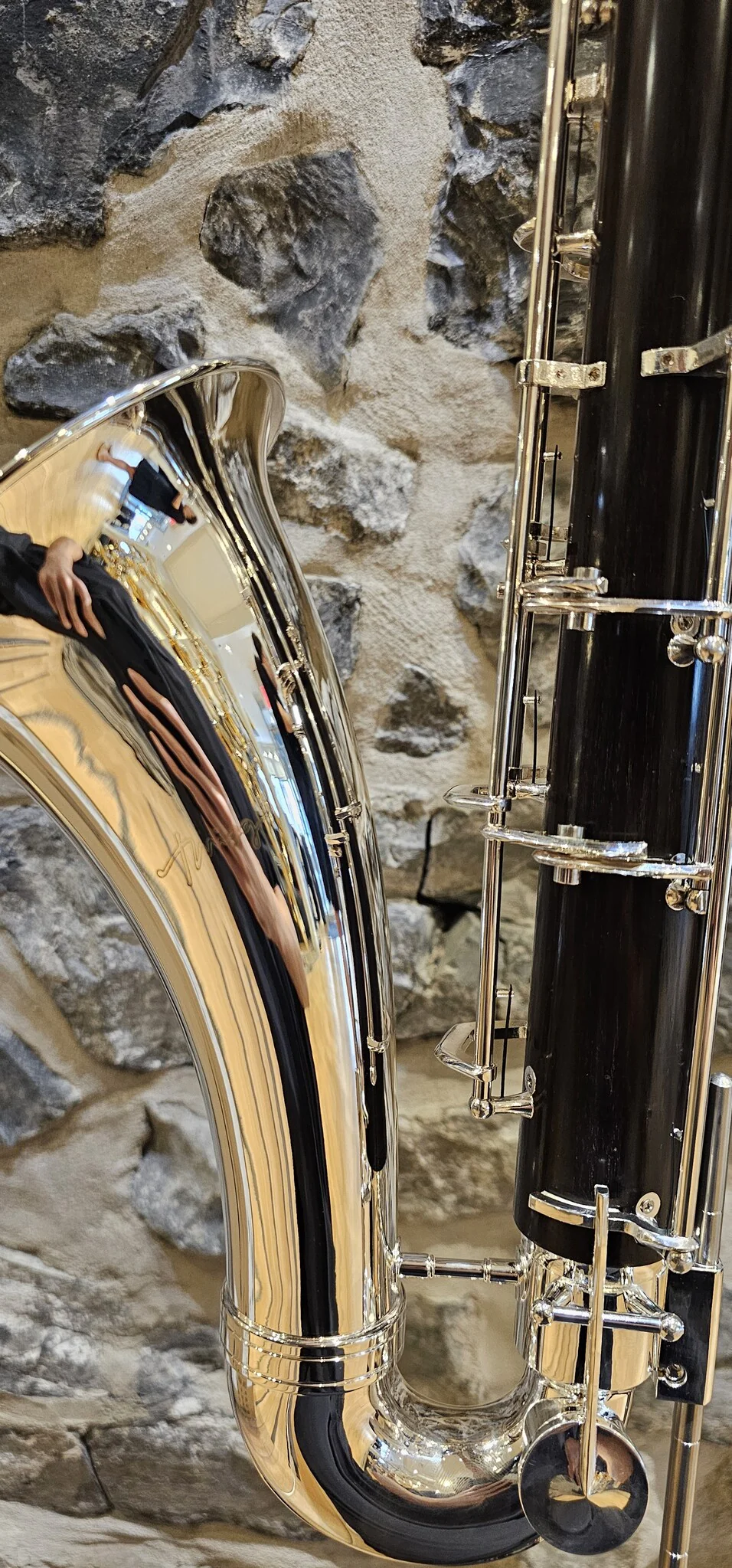 Twigg PT-555 Grenadilla Bass Clarinet - Image 4