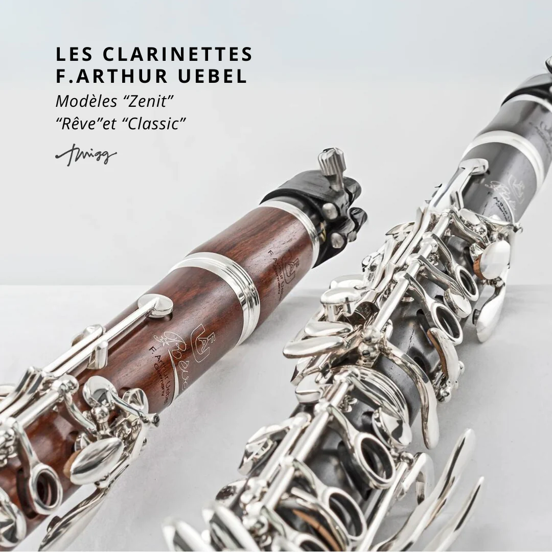 F. Arthur Uebel Zenit Mopane Bb Clarinet - Image 2