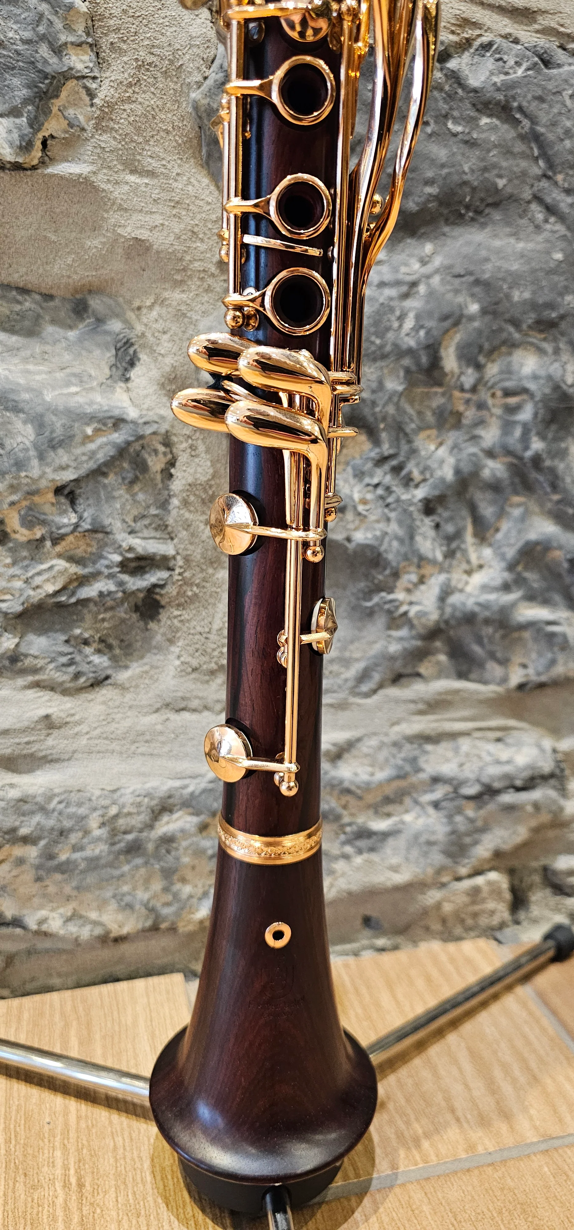 Uebel Bb Clarinet Zenit Cocobolo Rose Gold - Image 3