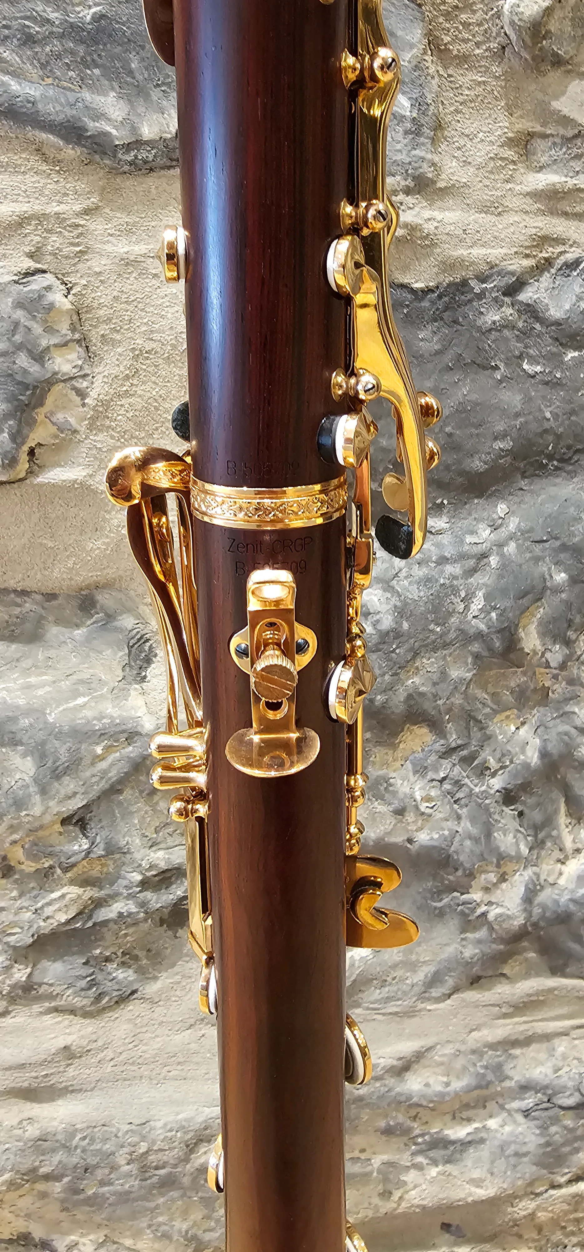 Uebel Bb Clarinet Zenit Cocobolo Rose Gold - Image 5