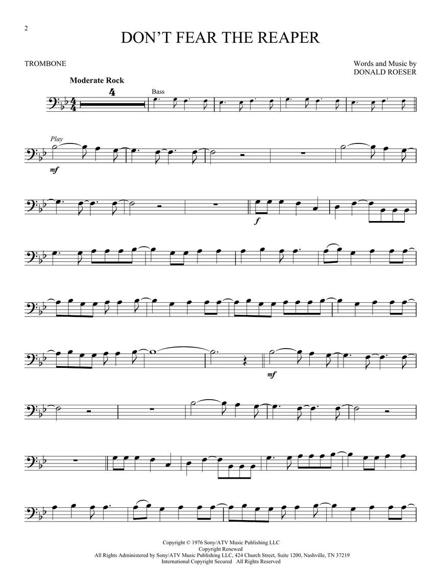 Classic Rock, Trombone - Image 3