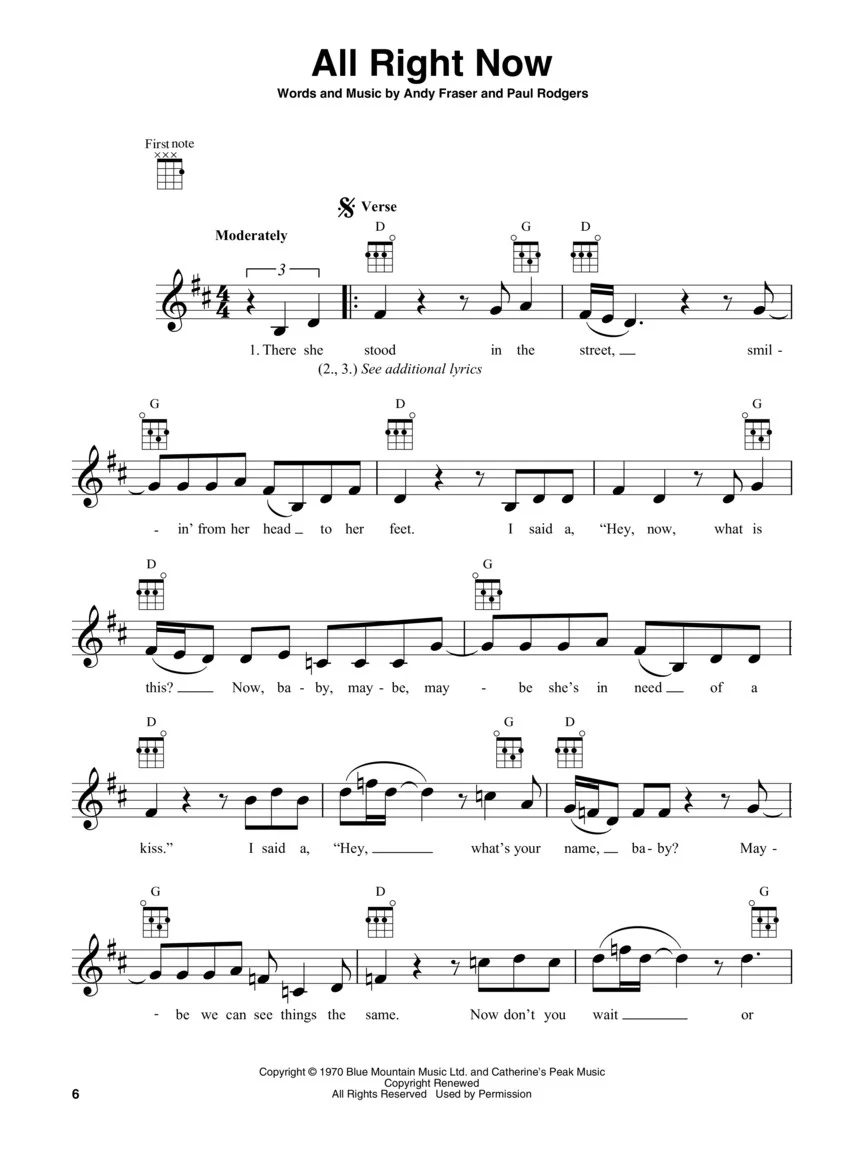 Classic Rock Ukulele Songbook - Image 4