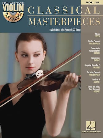 Classical Masterpieces, Violin Play-Along Vol. 25