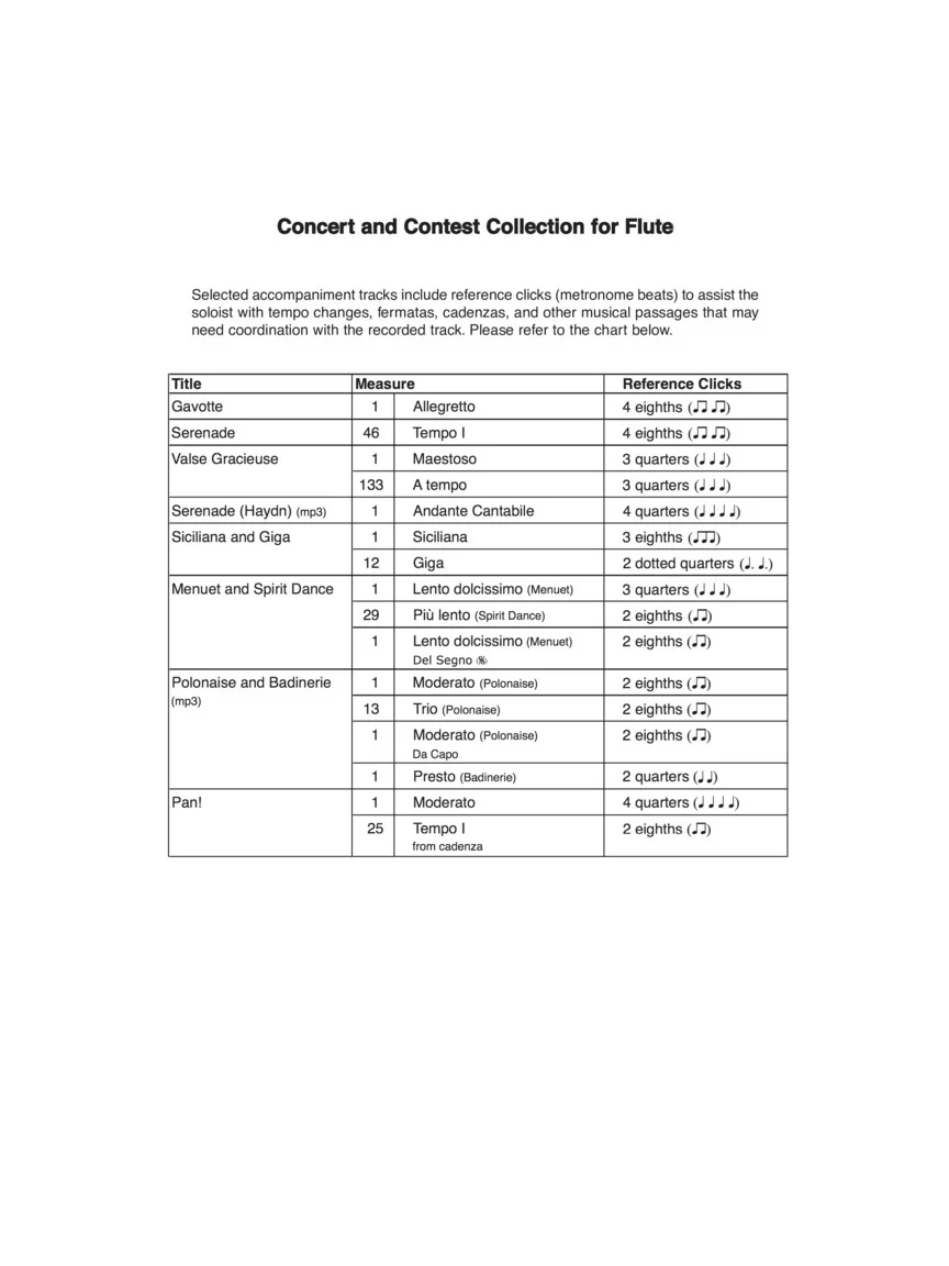Concert and Contest Collection, Flute - Image 2