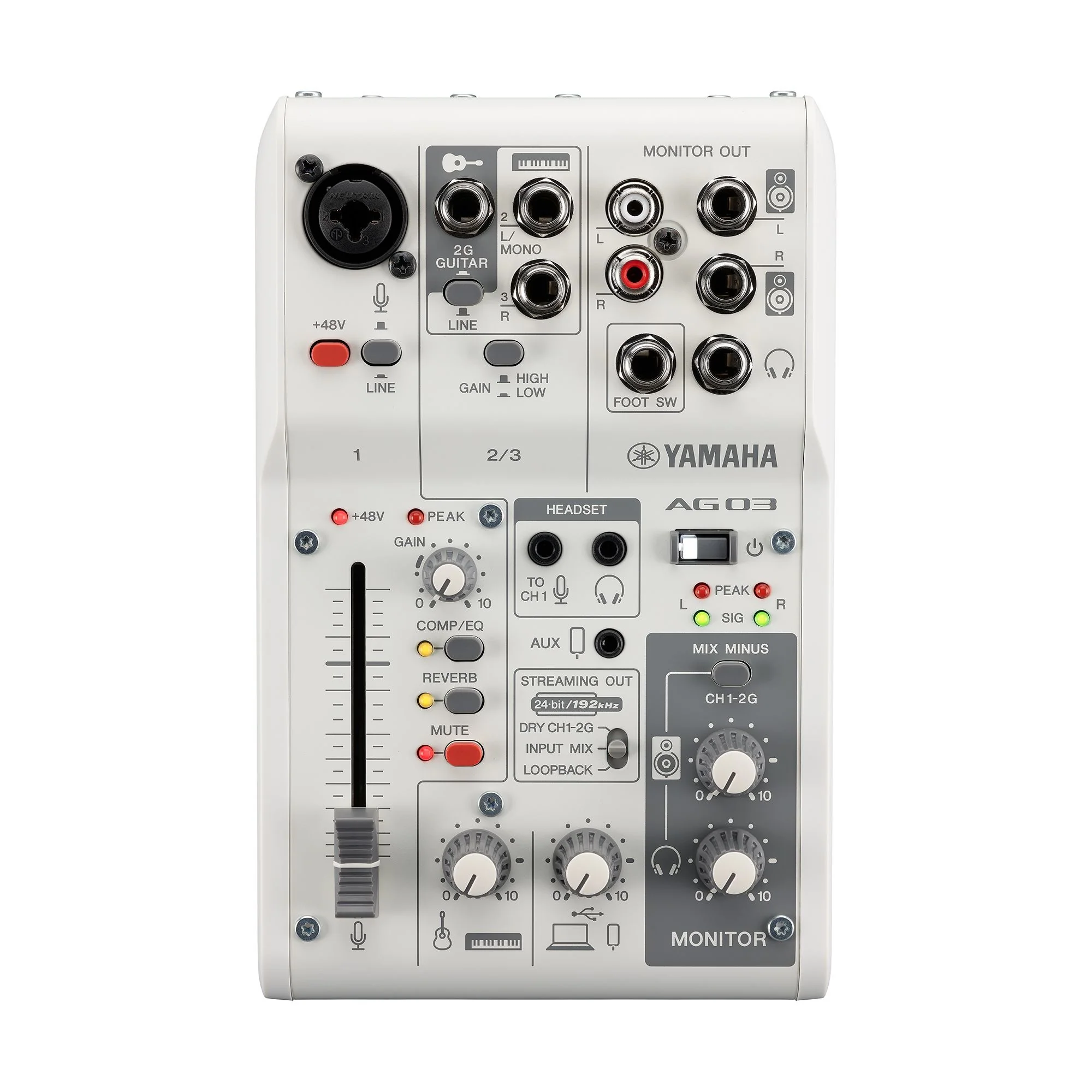 Yamaha AG03 MK2 Live Streaming Mixer