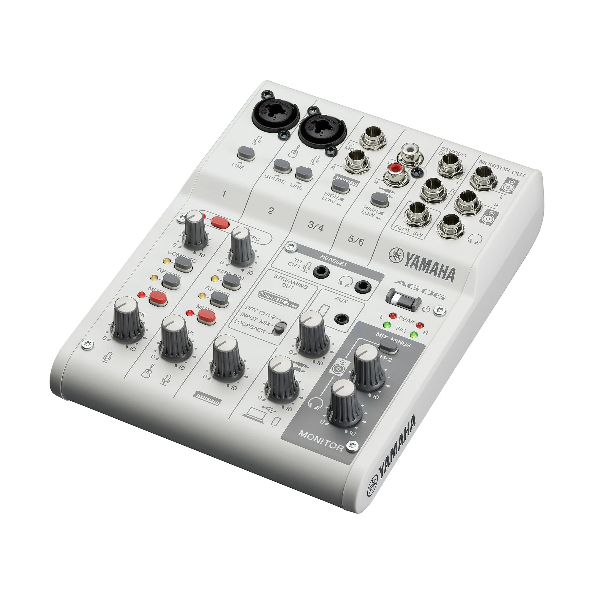 Yamaha AG06 MK2 Live Streaming Mixer - Image 3