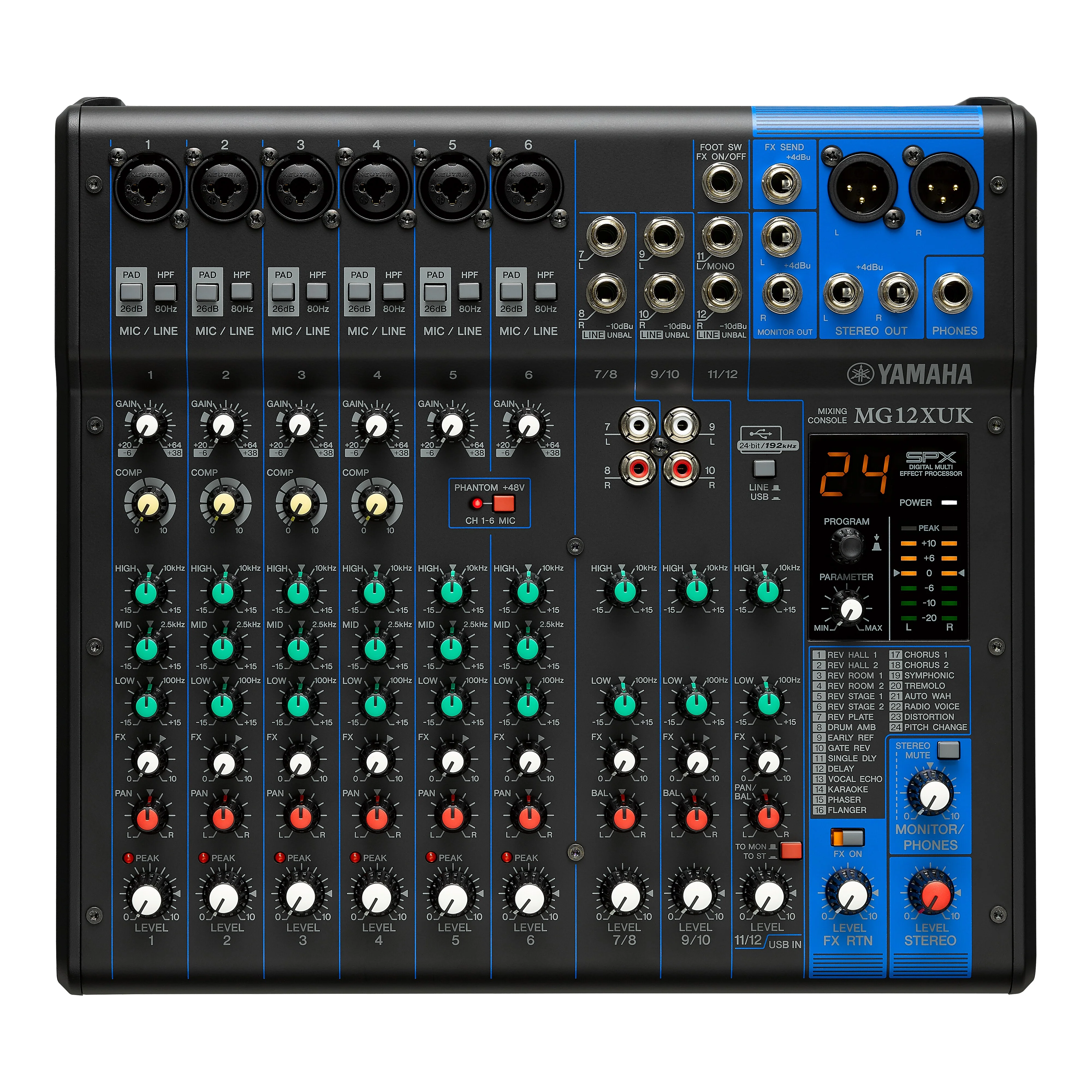 Yamaha MG12XUK Analog Mixing Console - Image 3