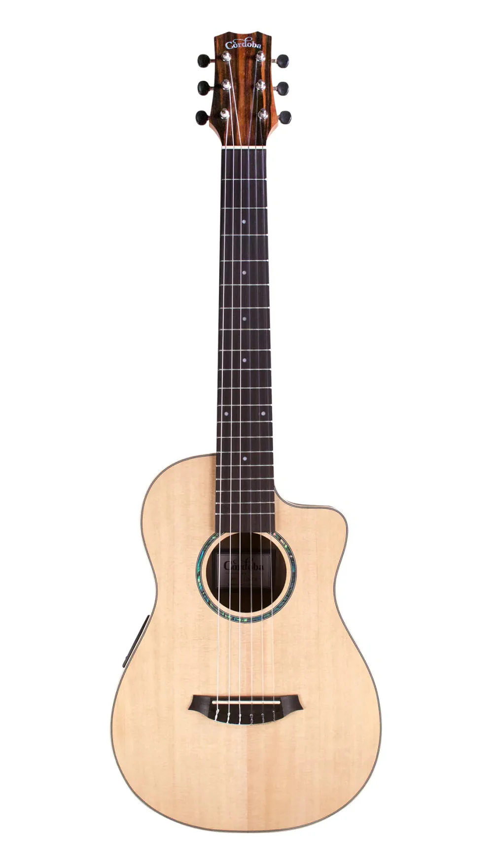 Cordoba Mini II EB-CE Classical Guitar *DEMO*