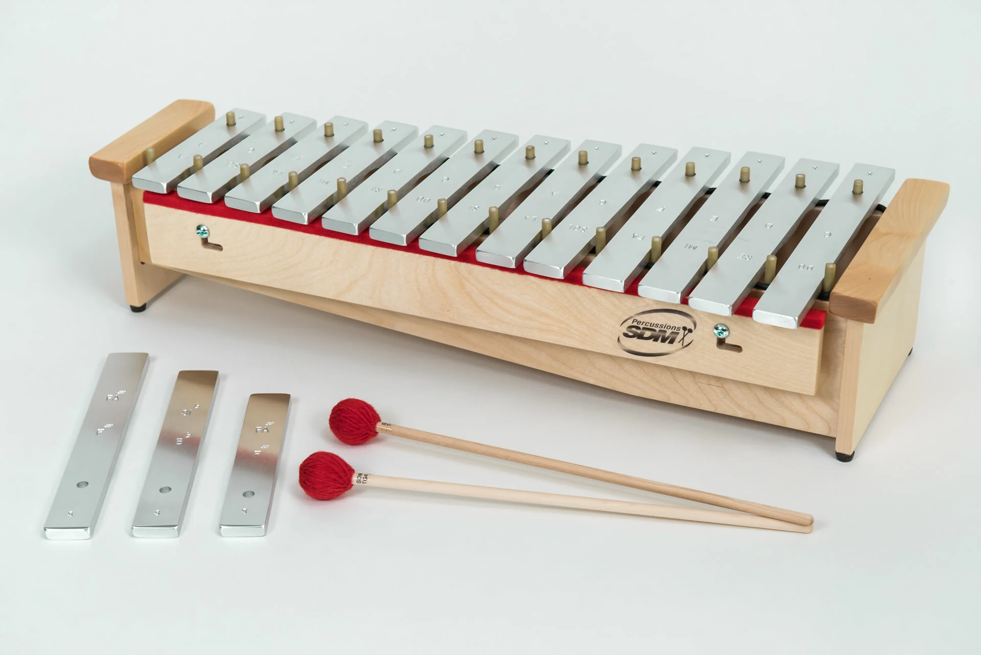 SDM Metallophone Soprano Diatonic With Damper MSD-16