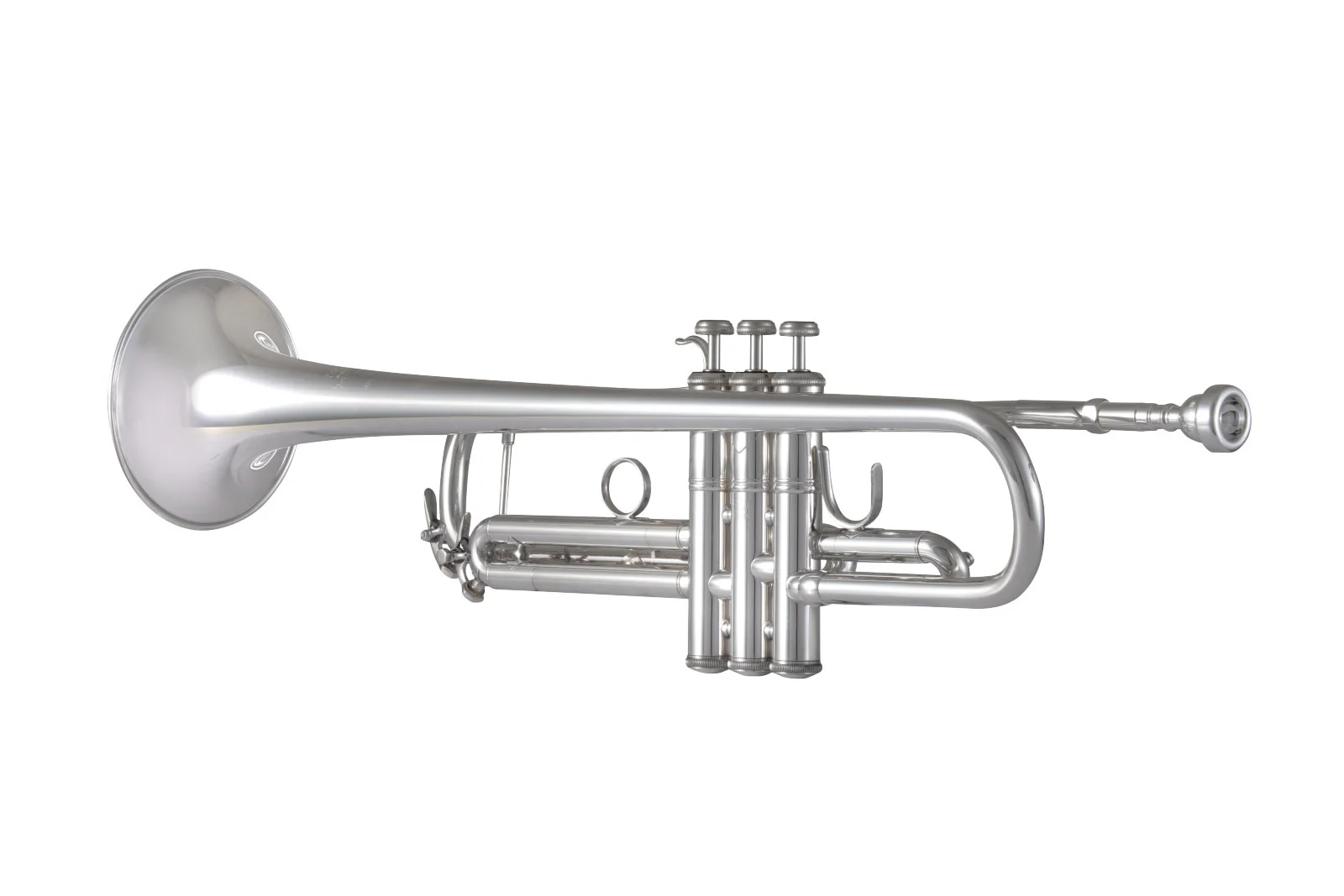 Bach Stradivarius 190S72V  Vidabona Bb Trumpet - Silver - Image 4